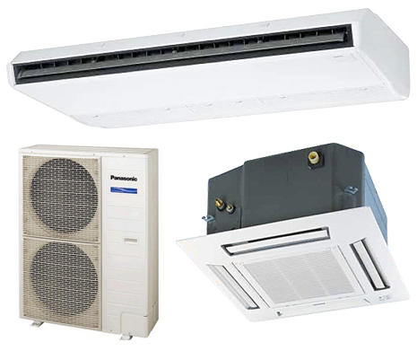 Luftkonditionering tak- och kassettmodeller